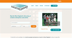 Desktop Screenshot of creativeground.org
